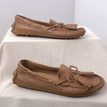 Coach Nadia driving loafers slippers tassel leather 5.5 - £26.75 GBP