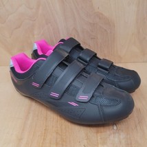 Tommaso Womens Cycling Shoes Size 11 Pista 100 Delta Black Pink  - £29.22 GBP