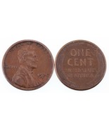 Full of 2 Lincoln Centimes (1924 &amp; 1925) S XF Condition, All Brown Color... - €47,04 EUR