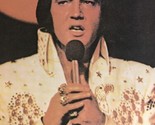 Elvis Presley Magazine Pinup Elvis In Jumpsuit - £3.10 GBP