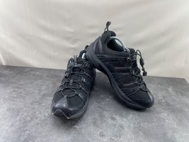 Dr Comfort Women Running Shoes Black 12M Refresh Diabetic Ortho Trainer Sneakers - $44.37