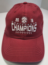 University of Alabama 2015 Champions Hat Cap buckle strap Top of the World SEC - £14.10 GBP