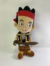 Disney Store Captain Jake Plush Neverland Pirates 13 inch Stuffed Toy Plushie - £10.18 GBP