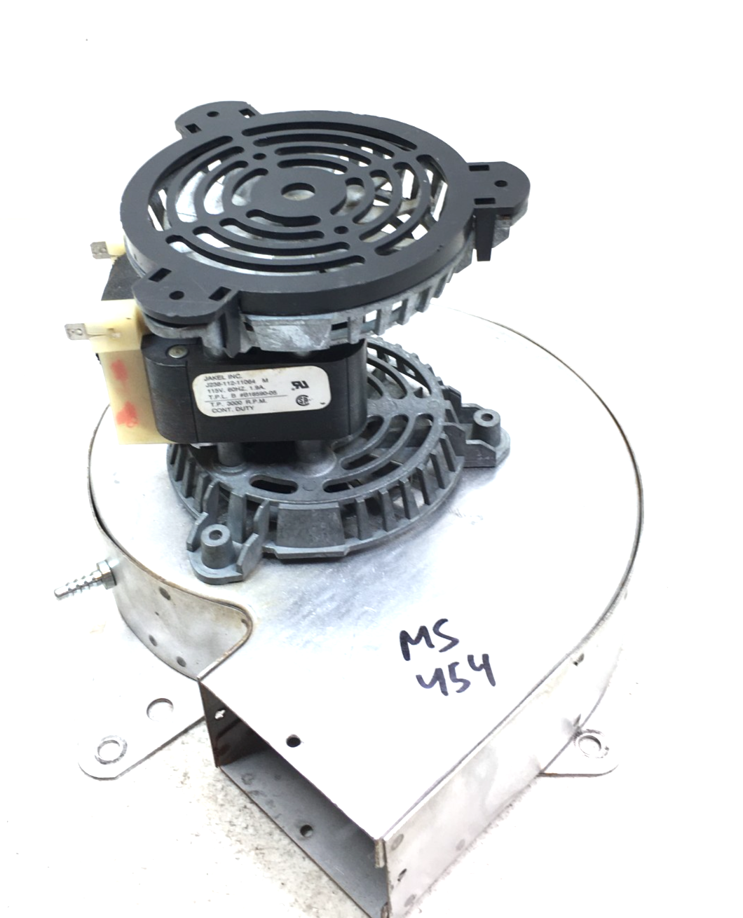 Jakel J238-112-11064 Draft Inducer Blower Motor Assembly B18590-05 115V ... - $85.00