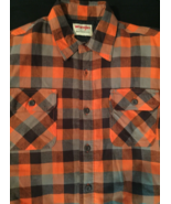 Wrangler flannel (insulated) size M button-up long sleeve pockets,plaid - £11.32 GBP