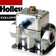 Holley Turbo Boost Sensitive Fuel Pressure Regulator 4.5-9 Psi For Carb Engine - £91.96 GBP