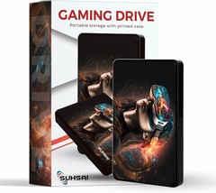 Gaming hardrive 320GB Portable External Hard Drive USB 3.0 Girl Printed S - $42.80