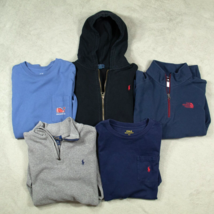 Boys Size 14/16 Polo Vineyard Vines North Face Clothing Shirts Lot Of 5 - £27.51 GBP
