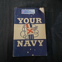 Your Navy 1946 Naval Training Courses Handbook Book Manual Vintage Pictures - £9.75 GBP