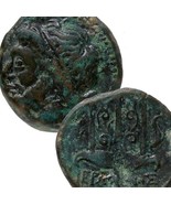 Poseidon/Trident Dolphins, HIERON II King of Syracuse 263 BC Litra Greek... - $151.05