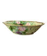 Signed Margaret Wolf T&amp;V Limoges France Hand-Painted Antique Floral Bowl... - €94,23 EUR