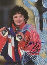 Bonnie Blair Signed 4x6 Photo w/ Gold Medals - £15.58 GBP