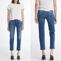 NWT Hudson Size 24 Nico Cigarete Mid-Rise Straight Ankle Jeans in Vision... - £50.68 GBP