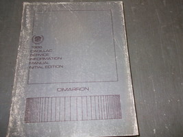 1986 Cadillac CIMARRON Service Shop Repair Manual OEM FACTORY 86 Cadillac - $1.33