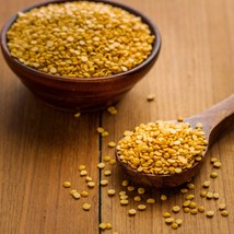 Yellow Moong Dal Seeds - Organic, Non-GMO Pulses for Home Gardening &amp; Healthy Co - £4.39 GBP