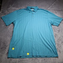 Tiger Woods Athletic Polo Shirt Adult XXL Blue Casual Golf Golfing Rugby... - $49.48