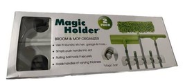 Magic Holder Broom &amp; Mop Organizer (Pack of 2) - £24.34 GBP