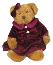 Russ Teddy Bear Plush 12&quot; Lady Louisa Vintage Edition Original Tag | #4475 Brown - £7.82 GBP