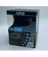 CYLO Go Live Web Cam Pro Camera Noise Reduction Microphone Adjustable Ar... - $23.36