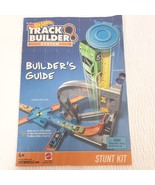 Hot Wheels Track Builder System Builder&#39;s guide manual stunt kit instruc... - $5.00