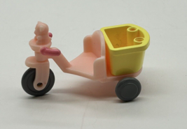 Sylvanian Families Calico Critters Baby Pink Tricycle Bike Replacement Furniture - £8.88 GBP