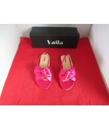 VAILA SHOES Lila Puffy Knot Crisscross Slingback Flat Sandals US Size 10... - $34.32 CAD