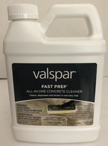 Valspar 82095C Fast Prep All-In-One Concrete Cleaner,1 Quart-NEW-RARE-SH... - £15.39 GBP