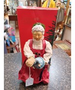 Clothtiques Possible Dreams 1988 Mrs. Santa Claus &amp; Doll 713041 In Box - £38.80 GBP