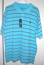 Mens Beverly Hills POLO CLUB  Blue polo top Large  NWT - £12.54 GBP