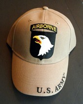 101ST AIRBORNE DIVISION SCREAMING EAGLES EMBROIDERED BASEBALL CAP HAT - £9.77 GBP