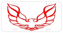 Firebird Assorties Licence Plaque Étiquette Trans Am Pontiac Blanc Métal - £7.00 GBP