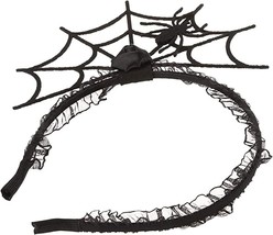 Halloween Headbands Halloween Spider Hair Hoop Hair Band Spider Web Halloween Pa - £14.68 GBP
