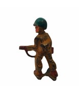 Vintage Military Iron WW1 Combat Toy Soldier Battle 2.6&quot; - $38.97 CAD