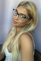 New Mikli by ALAIN MIKLI ML1912 M01 54mm Black White Women&#39;s Eyeglasses Frame E1 - £55.87 GBP