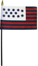 Guilford Courthouse - 4&quot;X6&quot; Stick Flag - £2.73 GBP