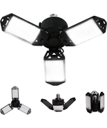 LED Garage Light, 80W 8000 Lumen Ceiling Lights with 3 Adjustable Panels... - $230.08 MXN