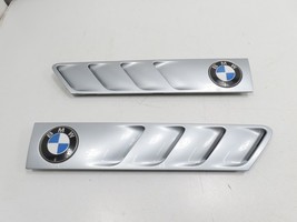 98 BMW Z3 E36 1.9L #1301 Grill Pair, Exterior Hood Gill Silver 511383975... - $79.19
