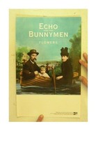 Echo Et The Bunnymen Affiche &amp; Petit Lapin Hommes Fleurs - £21.09 GBP