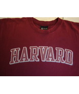 NCAA Harvard Crimson College University School Fan Gear T Shirt L - £11.86 GBP