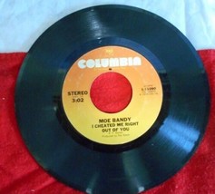 45 RPM: Moe Bandy &quot;Hony Tonk Merry Go Round&quot;; 1979 Vintage Music Record LP - £3.10 GBP