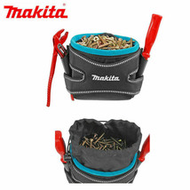 NEW Makita Drawstring Screws Nails &amp; Fixings Pouch Tool Belt P-71956 - $37.61