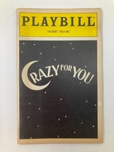 1995 Playbill Sam S. Shubert Theatre James Brennan Karen Ziemba in Crazy... - $14.20