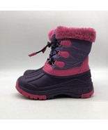 Nova Mountain Lined Waterproof Snow Boots Purple Pink Girl’s Size 6.5 - £12.48 GBP