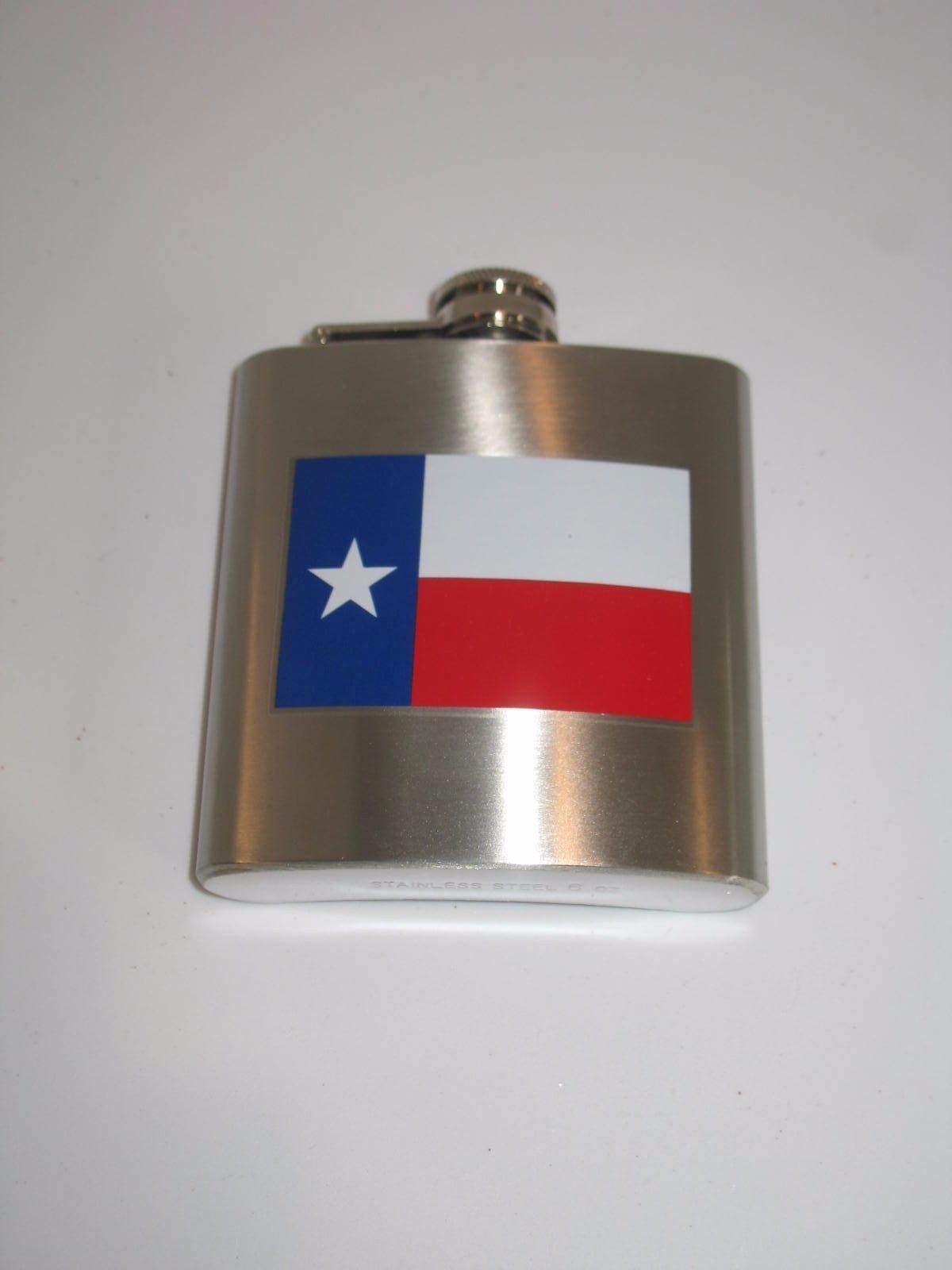 Texas State Stainless Steel 6oz Liquor Flask - $7.88