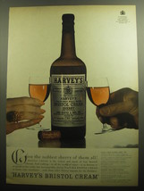 1958 Harvey's Bristol Cream Sherry Ad - Give the noblest sherry of them all - $18.49