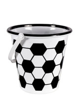 Easter Gift Basket/Pail for Soccer Fan or Sports Theme 7” T X 8” Diamete... - $7.80