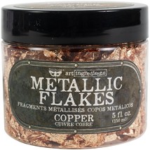 Finnabair Art Ingredients Metal Flakes 150ml-Copper - $15.03