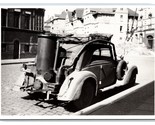 Karl-Heinz Mai 1948 Photo Car With Wood Carburetor UNP Continental Postc... - $17.03