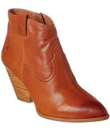 Frye Mujer Reina Coñac Cuero Occidental Botines 3479257-COG Nuevo en Caja - $119.00