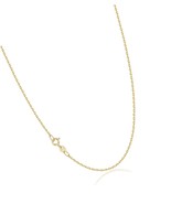 Solid 18k Gold Over 925 Sterling Silver Chain for - £52.01 GBP